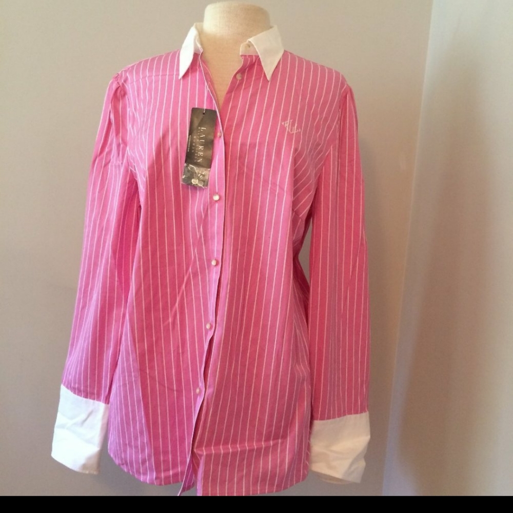 COPY - COPY - Ralph Lauren Pinstriped Shirt